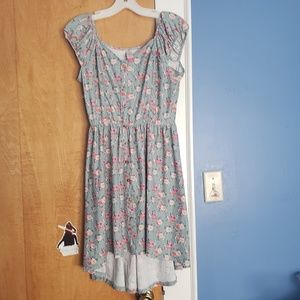 Floral Summer dress sz 15/17 jr